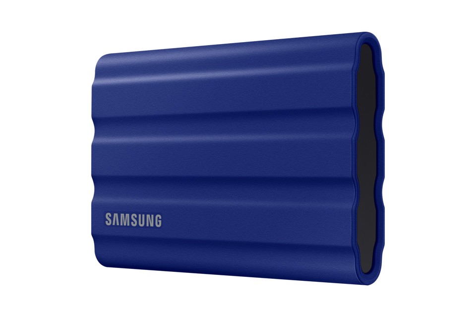 Samsung SDD portatile esterno Shield T7 MU-PE2T0R 2TB Blu USB tipo-C