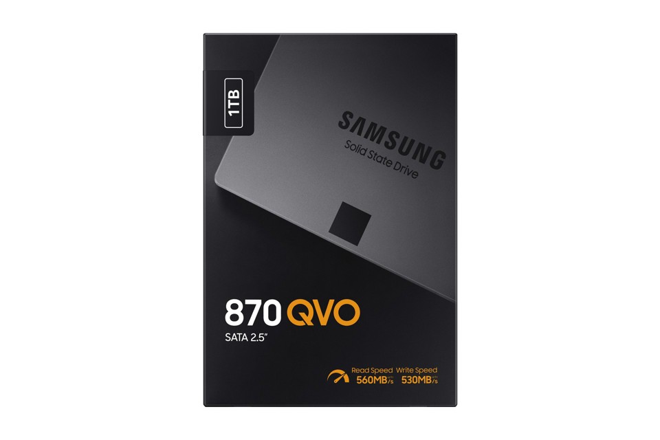 Samsung SSD interno QVO 870 MZ-77Q1T0 2.5" 1 TB Serial ATA III QLC