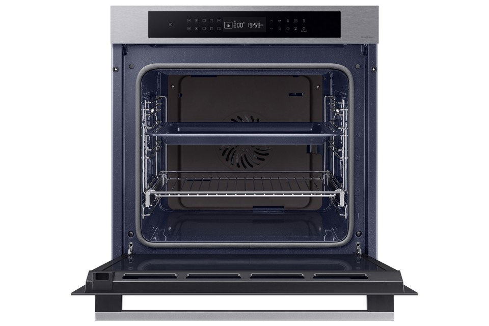 Samsung NV7B4040VBS 76 L 1800 W A+ Nero, Acciaio inossidabile