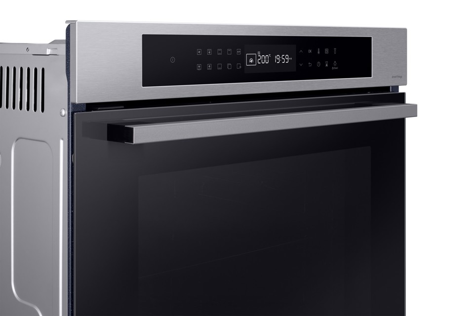 Samsung NV7B4040VBS 76 L 1800 W A+ Nero, Acciaio inossidabile