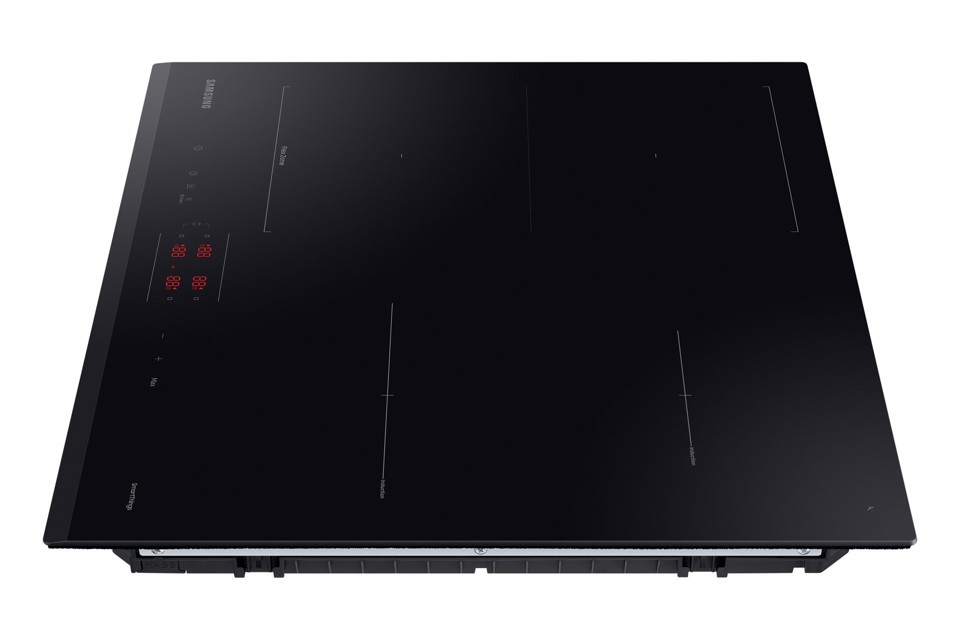 Samsung NZ64B5045GK Piano cottura a induzione 60cm Slim Fit Flex Zone, 4 zone cottura Limitatore di potenza WiFi