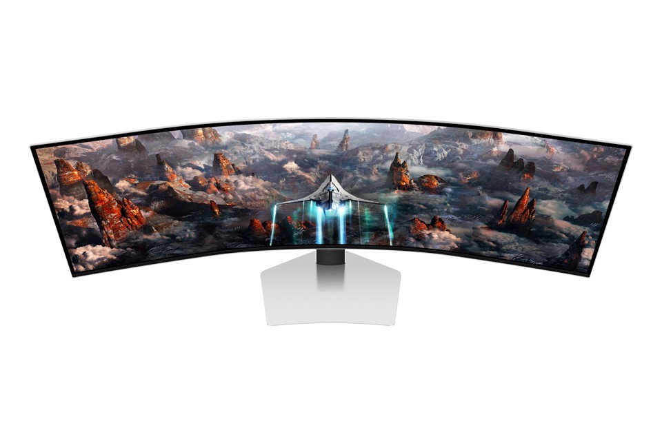 Samsung Odyssey G9 Monitor Gaming OLED - G93SC da 49'' Dual QHD Curvo