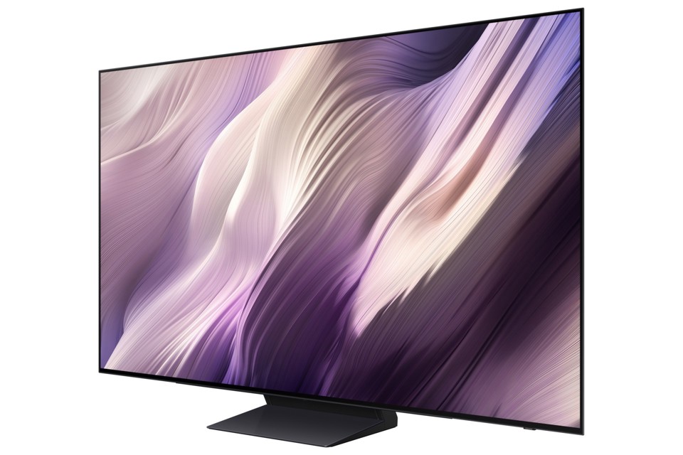 Samsung OLED AI TV 48" QE48S95HAEXZT 4K, Processore NQ4 AI Gen3, 4K AI Upscaling Pro, Glare Free, OLED HDR Pro, Motion Xcelerator 165Hz, Dolby Atmos & OTS, Laser Slim Design, Vision AI Smart TV, 2026