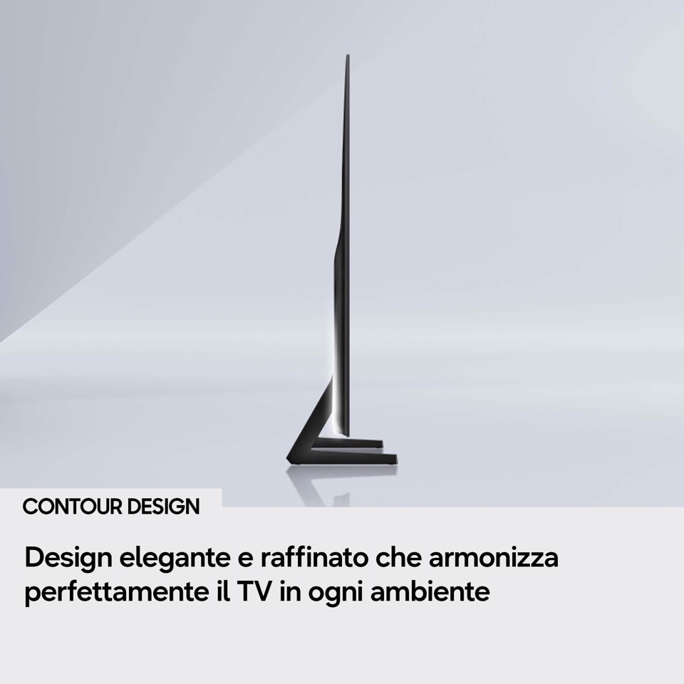 Samsung OLED AI TV 55" QE55S85HAEXZT 4K, Processore NQ4 AI Gen2, 4K AI Upscaling, Schermo antiriflesso, OLED HDR, Motion Xcelerator 120Hz, Dolby Atmos & OTS Lite, Contour Design, Vision AI Smart TV, 2026