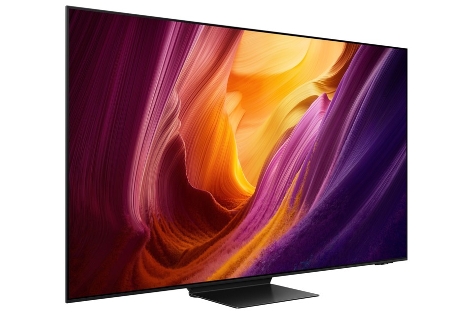 Samsung OLED AI TV 55" QE55S95HFTXZT 4K, Processore NQ4 AI Gen3, 4K AI Upscaling Pro, Glare Free, OLED HDR Pro, Motion Xcelerator 165Hz, Dolby Atmos & OTS+, Infinity One Design, Vision AI Smart TV, 2026