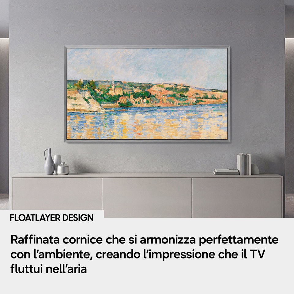Samsung OLED AI TV 55" QE55S99HATXZT 4K, Processore NQ4 AI Gen3, 4K AI Upscaling Pro, Glare Free, OLED HDR Pro, Motion Xcelerator 165Hz, Dolby Atmos & OTS+, FloatLayer Design, Vision AI Smart TV, 2026
