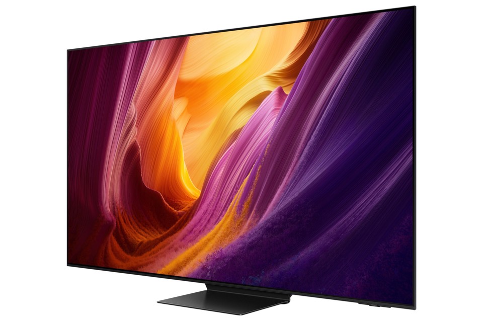 Samsung OLED AI TV 65" QE65S95HFTXZT 4K, Processore NQ4 AI Gen3, 4K AI Upscaling Pro, Glare Free, OLED HDR Pro, Motion Xcelerator 165Hz, Dolby Atmos & OTS+, Infinity One Design, Vision AI Smart TV, 2026