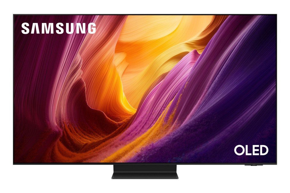 Samsung OLED AI TV 65" QE65S95HFTXZT 4K, Processore NQ4 AI Gen3, 4K AI Upscaling Pro, Glare Free, OLED HDR Pro, Motion Xcelerator 165Hz, Dolby Atmos & OTS+, Infinity One Design, Vision AI Smart TV, 2026