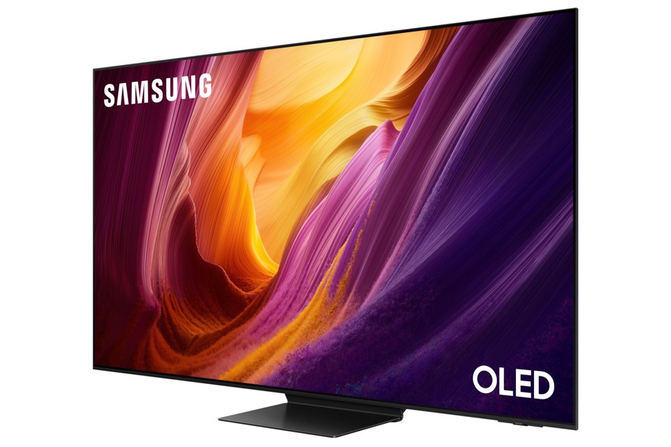 Samsung OLED AI TV 65" QE65S95HFTXZT 4K, Processore NQ4 AI Gen3, 4K AI Upscaling Pro, Glare Free, OLED HDR Pro, Motion Xcelerator 165Hz, Dolby Atmos & OTS+, Infinity One Design, Vision AI Smart TV, 2026