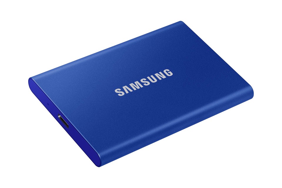 Samsung SSD portatile esterno T7 1 TB Blu USB tipo-C