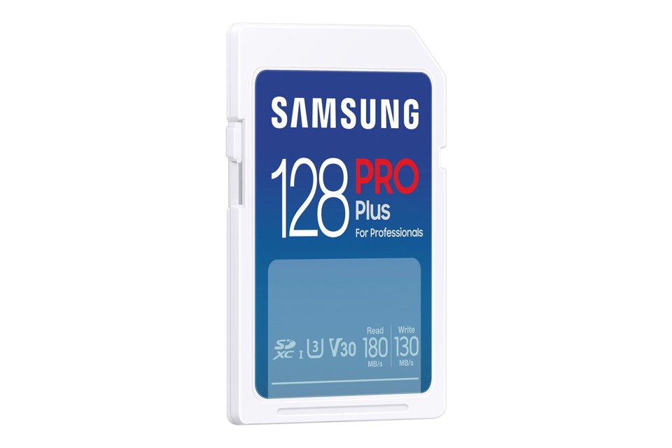 Samsung PRO Plus SD Card - Scheda di memoria 128GB (2023)