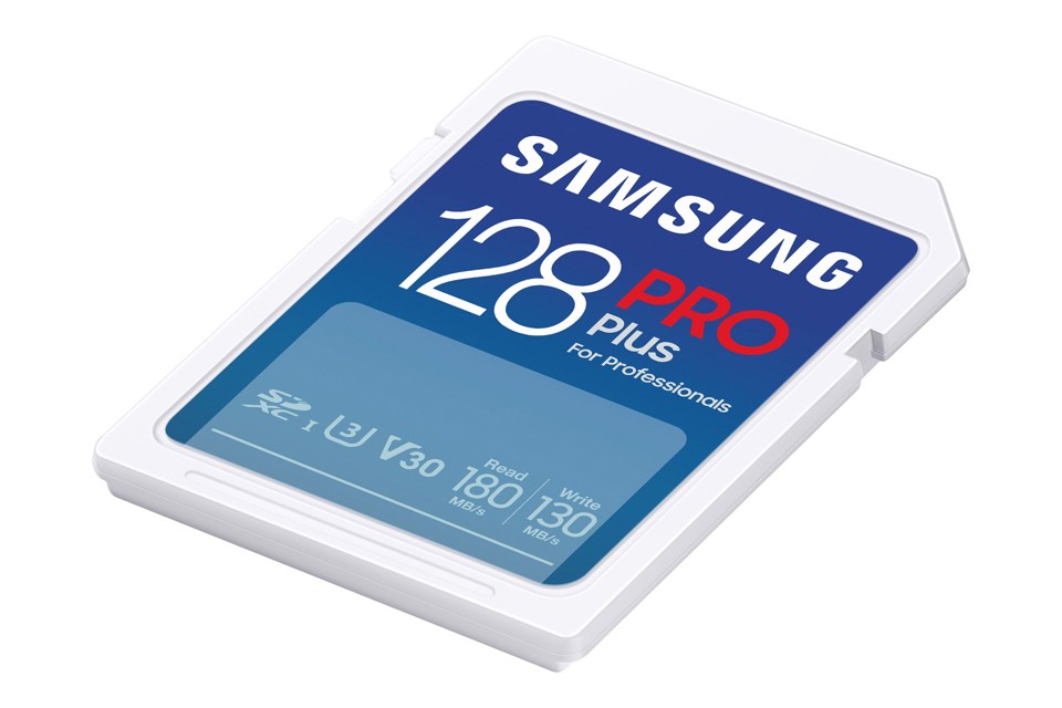 Samsung PRO Plus SD Card - Scheda di memoria 128GB (2023)