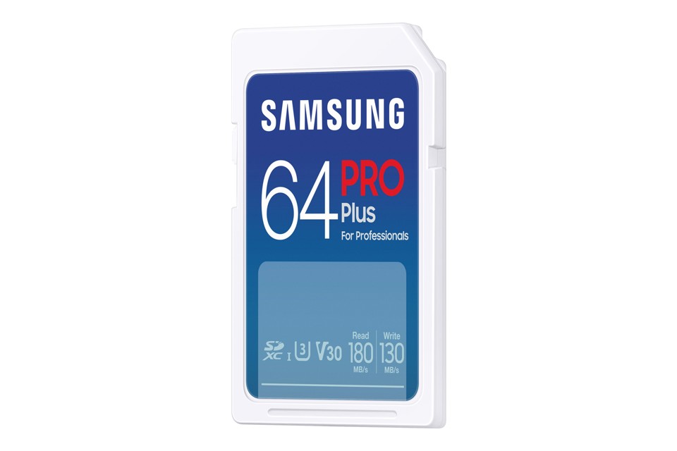 Samsung PRO Plus SD Card - Scheda di memoria 64GB (2023)