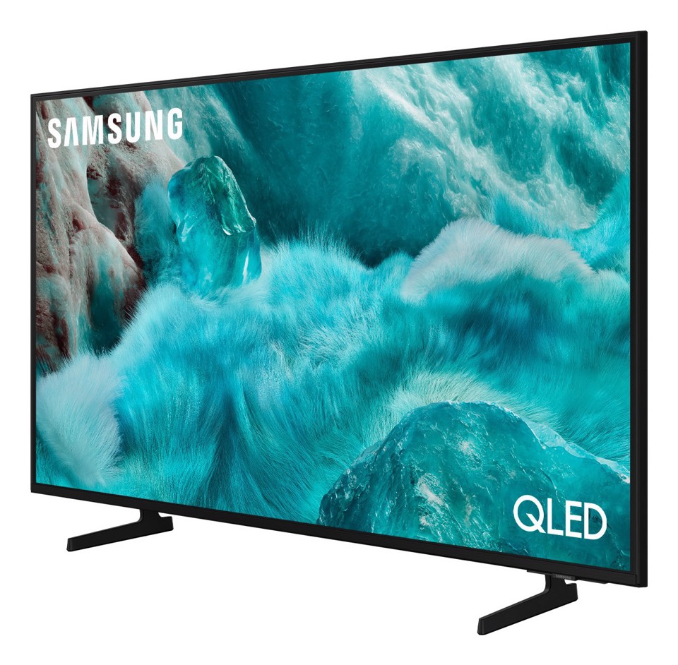 Samsung QLED AI TV 50" QE50Q7FAAUXZT 4K, Processore Q4 AI, 4K Upscaling, Color Booster Pro, OTS Lite, Slim Look Design, Vision AI Smart TV, 2025