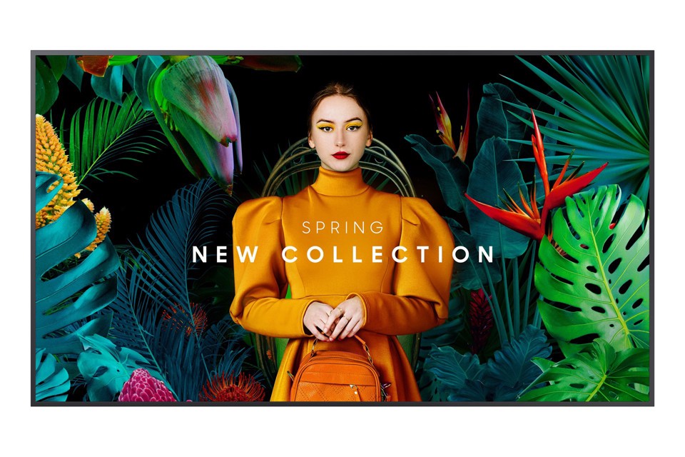 Samsung QM65C Pannello piatto per segnaletica digitale 165,1 cm (65") LCD Wi-Fi 500 cd/m² 4K Ultra HD Nero Tizen 24/7