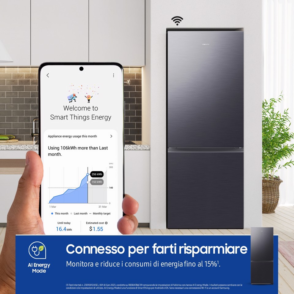Samsung RB50DG601EB1 Libera installazione 508 L Antracite