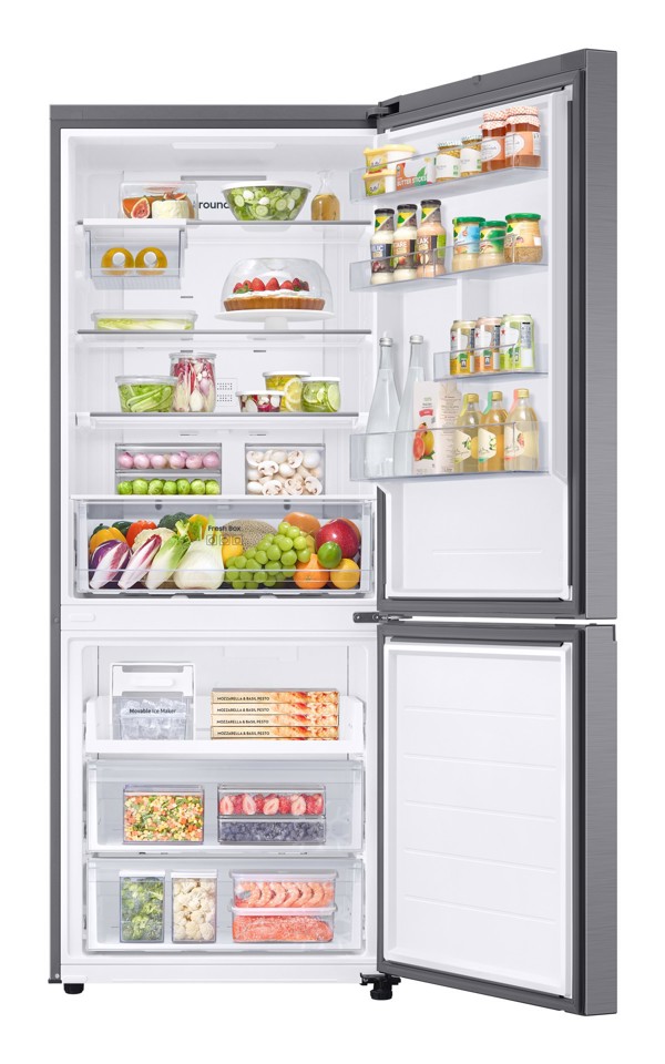 Samsung RB50DG602ES9 Libera installazione 508 L E Metallico, Acciaio inox