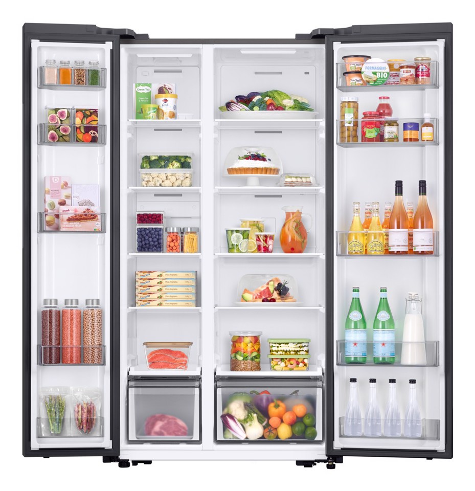 Samsung RS57DG400EM9 frigorifero side-by-side Libera installazione 583 L Acciaio inox