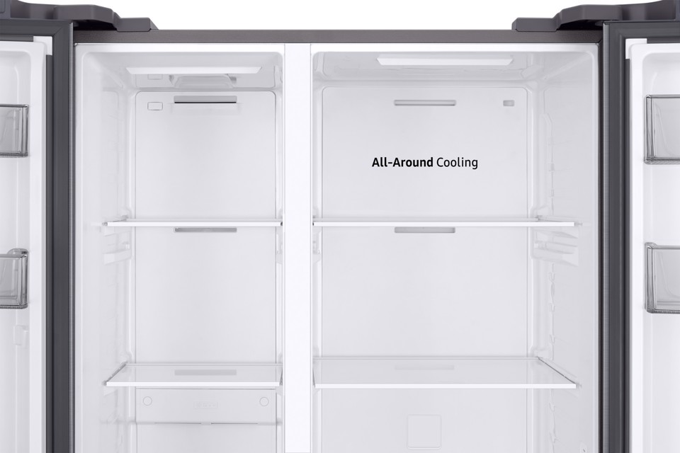 Samsung RS57DG400EM9 frigorifero side-by-side Libera installazione 583 L Acciaio inox