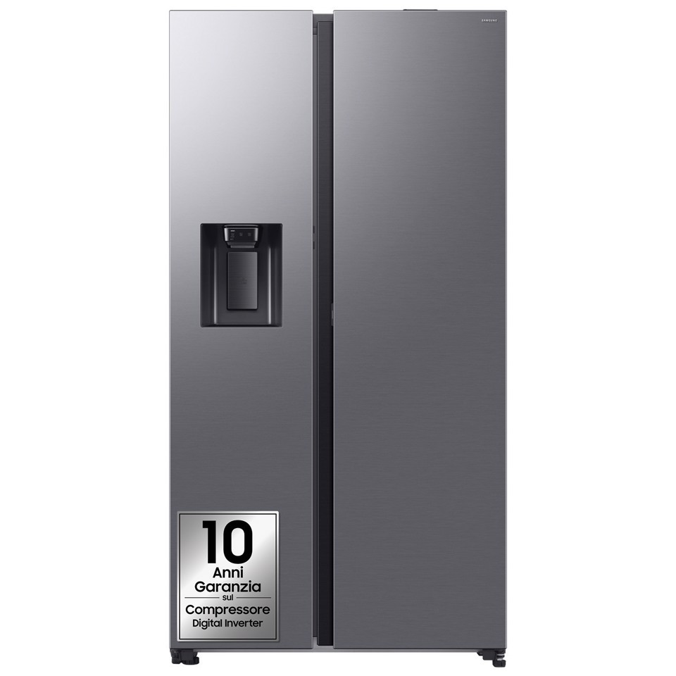 Samsung RS80F67KCTEF frigorifero side-by-side Libera installazione 634 L Acciaio inox