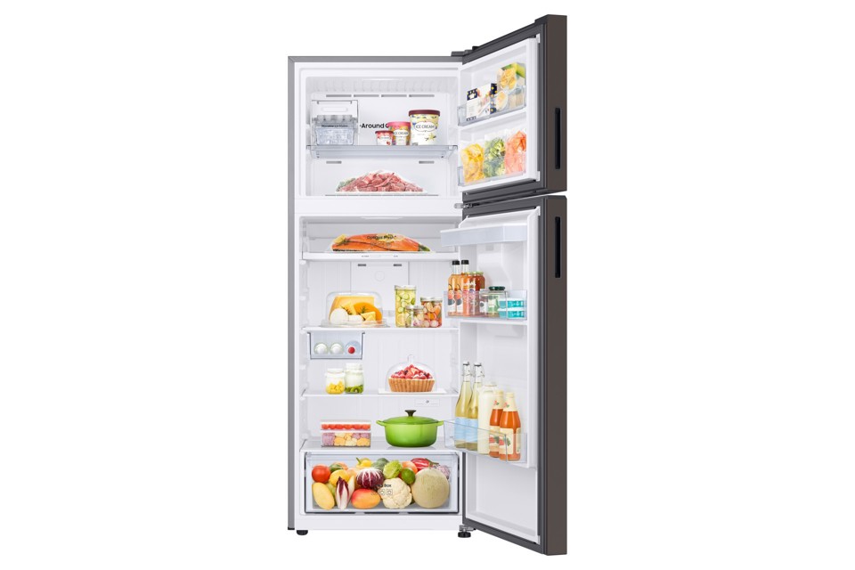 Samsung RT47CB6736C2 frigorifero Doppia Porta BESPOKE AI Libera installazione con congelatore Wifi 462 L Classe E, Cotta Charcoal