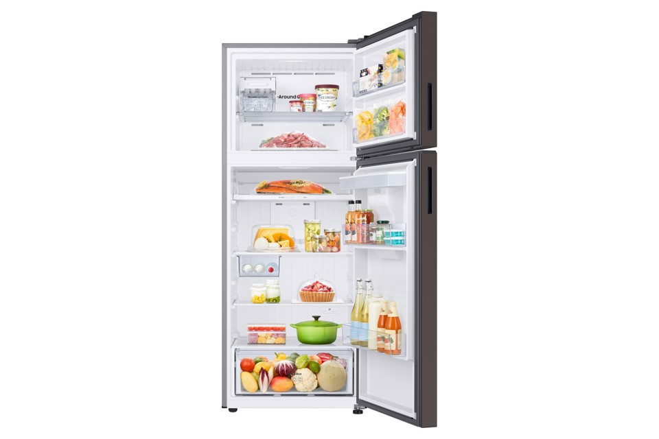 Samsung RT47CB6736C2 frigorifero Doppia Porta BESPOKE AI Libera installazione con congelatore Wifi 462 L Classe E, Cotta Charcoal