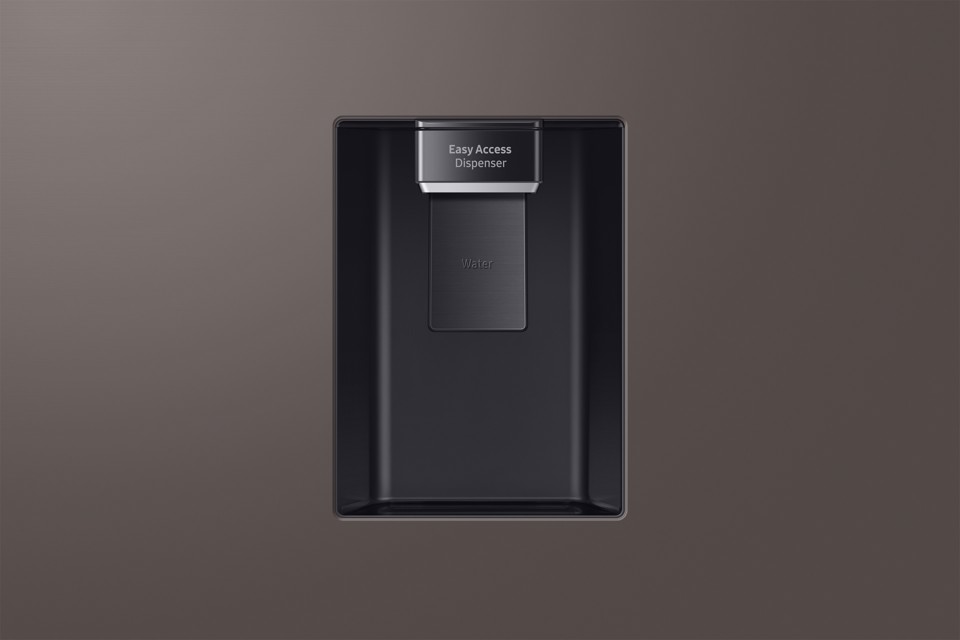 Samsung RT47CB6736C2 frigorifero Doppia Porta BESPOKE AI Libera installazione con congelatore Wifi 462 L Classe E, Cotta Charcoal