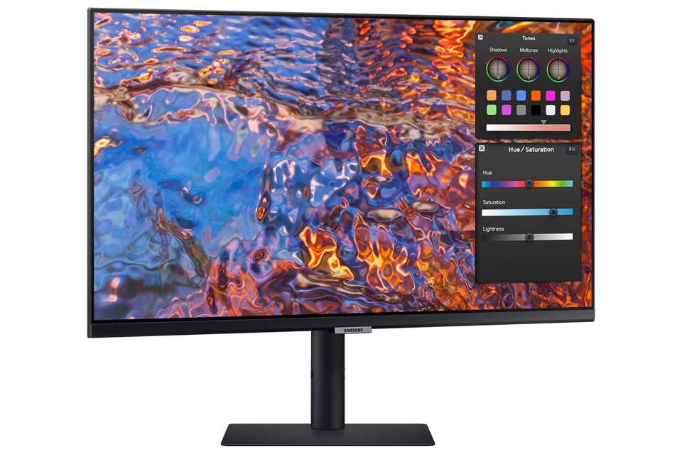 Samsung S80PB Monitor PC 68,6 cm (27") 3840 x 2160 Pixel 4K Ultra HD LCD Nero