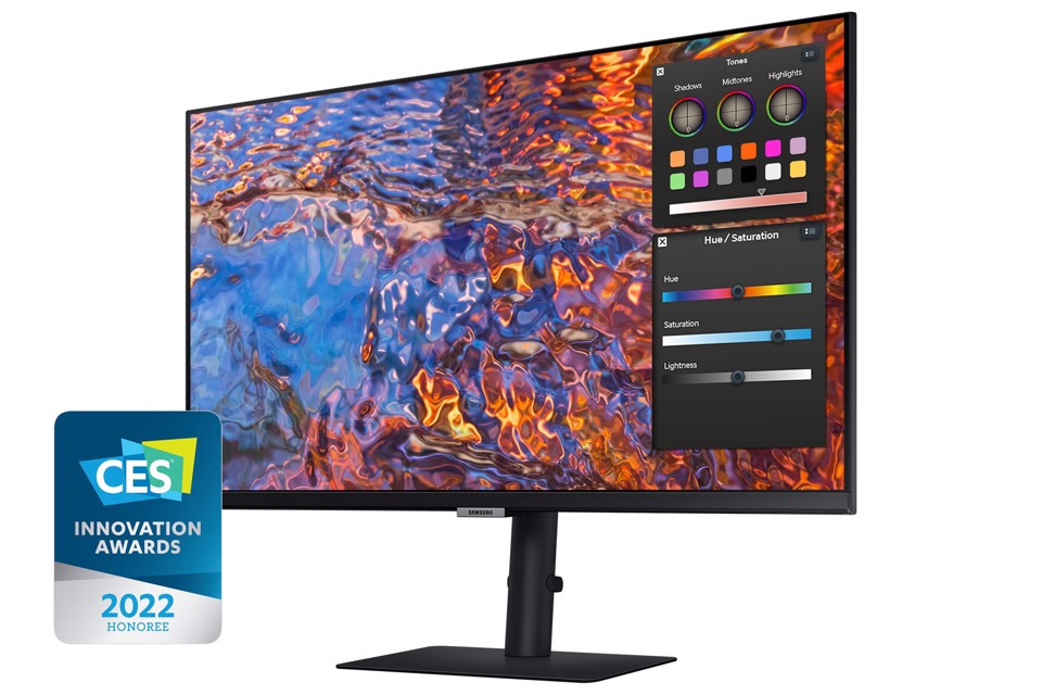 Samsung S80PB Monitor PC 68,6 cm (27") 3840 x 2160 Pixel 4K Ultra HD LCD Nero