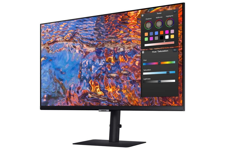 Samsung S80PB Monitor PC 68,6 cm (27") 3840 x 2160 Pixel 4K Ultra HD LCD Nero