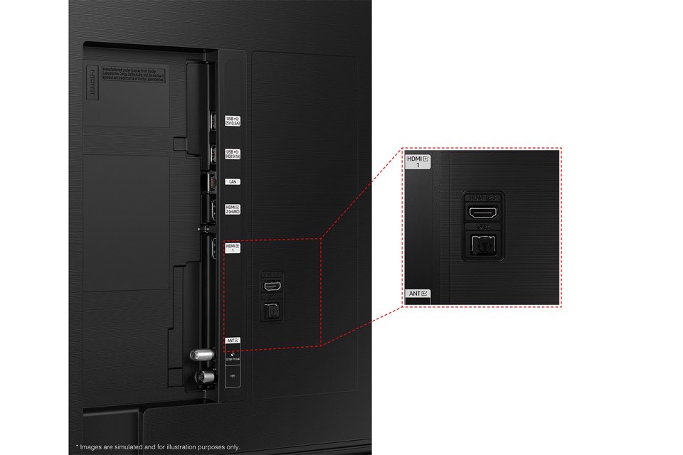 Samsung Series 6 QLED 4K 50" Q60C TV 2023