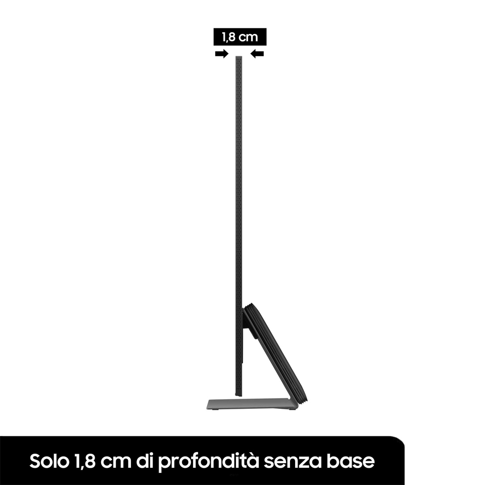 Samsung Series 8 TV QE75QN800CTXZT Neo QLED 8K, Smart TV 75" Processore Neural Quantum 8K, Dolby Atmos e OTS+, Titan Black 2023