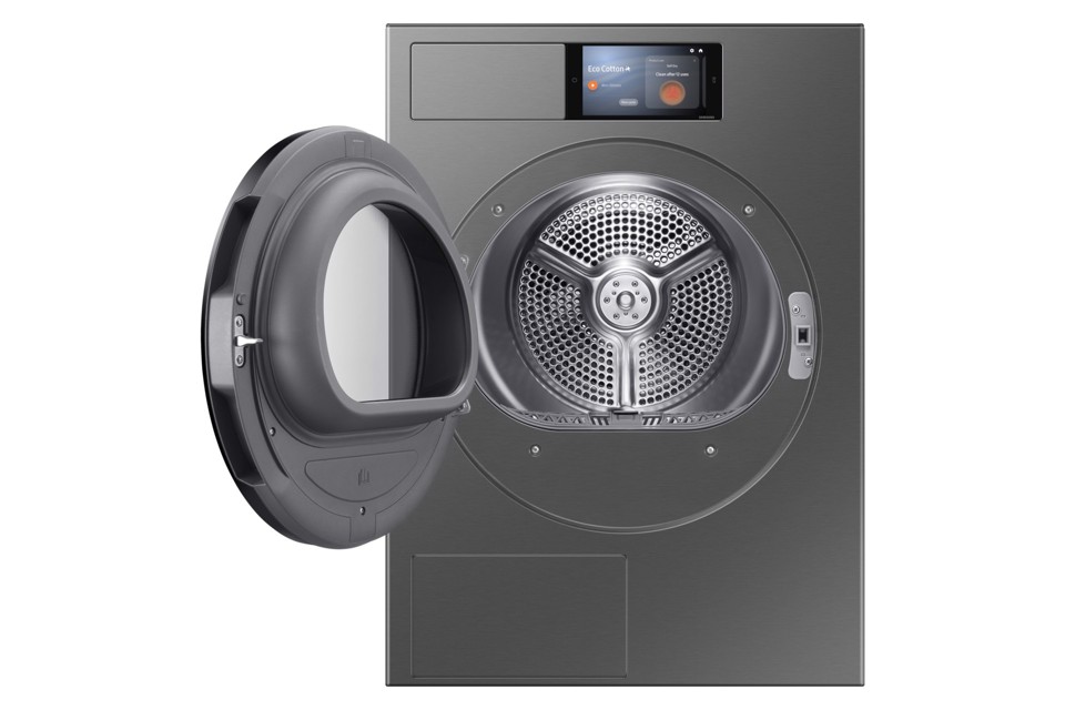 Samsung Series 9 DV90F09F4S asciugatrice Libera installazione Caricamento frontale 9 kg Grigio scuro