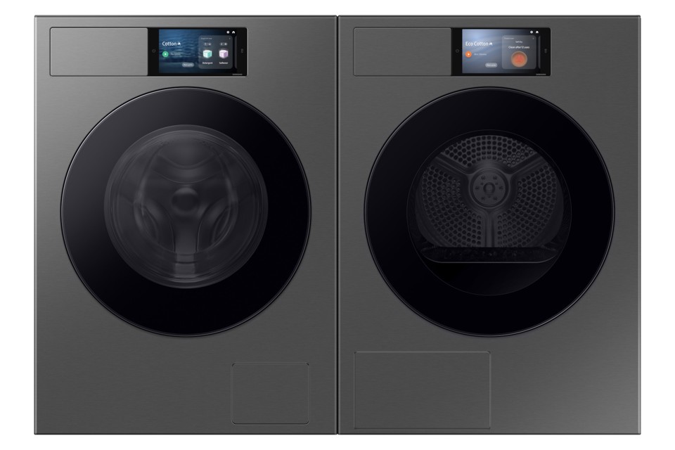Samsung Series 9 DV90F09F4S asciugatrice Libera installazione Caricamento frontale 9 kg Grigio scuro