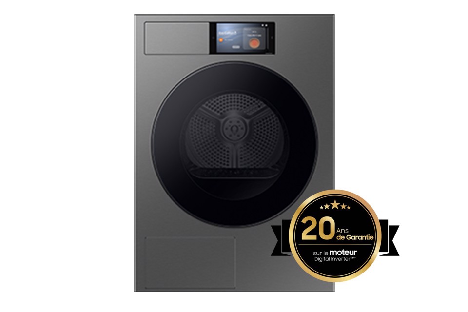 Samsung Series 9 DV90F09F4S asciugatrice Libera installazione Caricamento frontale 9 kg Grigio scuro