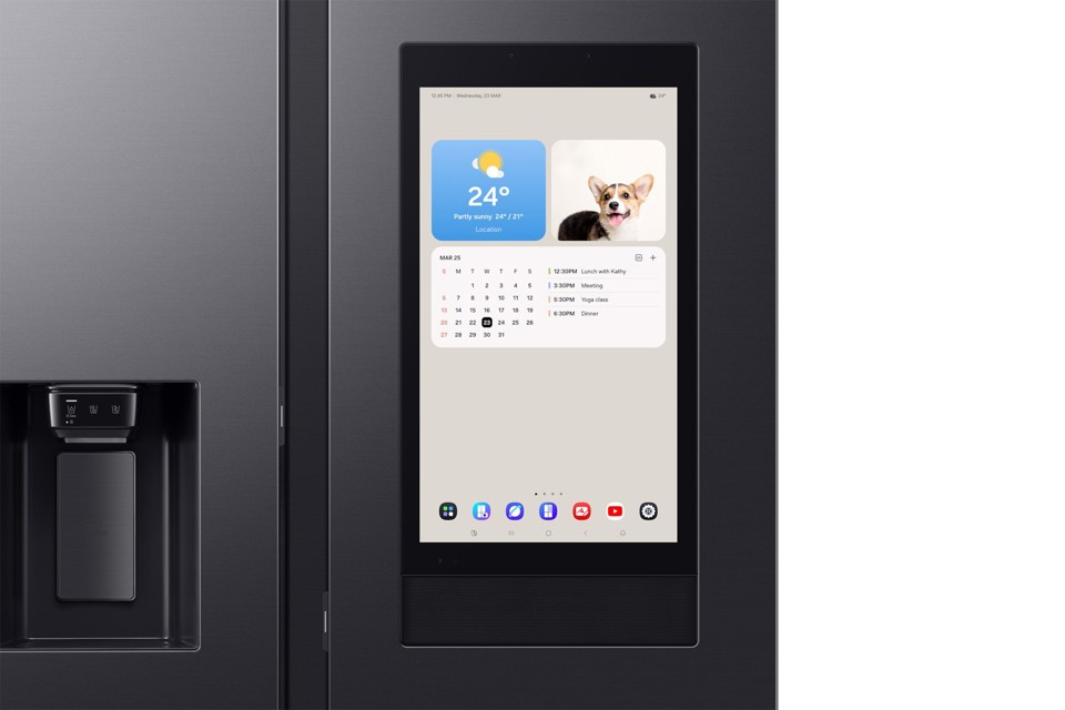 Samsung Series 9 Frigorifero Side By Side Family Hub 614L RS90F66BEFEF