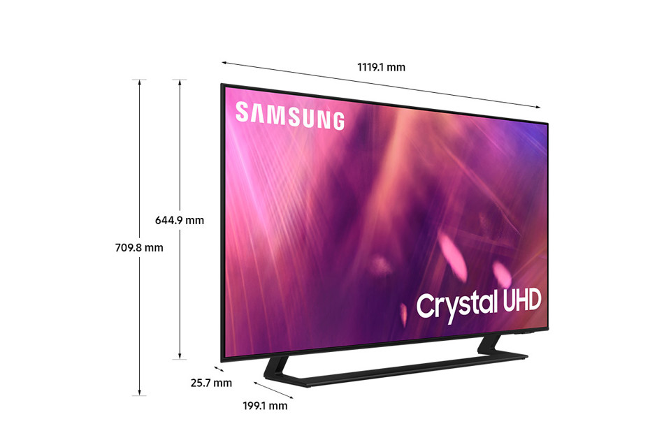 Samsung Series 9 TV Crystal UHD 4K 50” UE50AU9070 Smart TV Wi-Fi Black 2021
