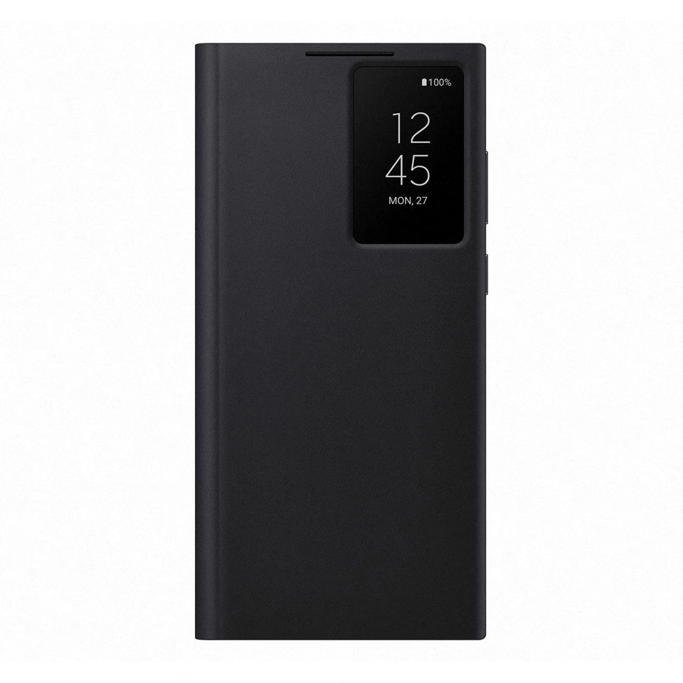 Samsung Smart Clear View Cover per Galaxy S22 Ultra, Black