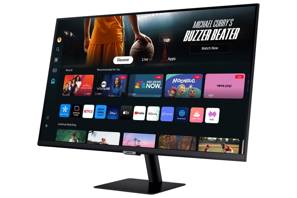 Samsung Smart Monitor M7 - M70D da 32'' UHD Flat LS32DM700UUXEN