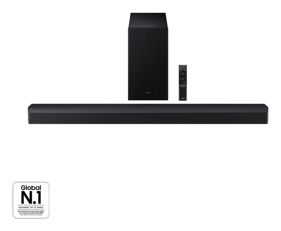 Samsung Soundbar HW-B750F/ZF, Audio 5.1 canali , Wireless Dolby 5.1ch, 2025