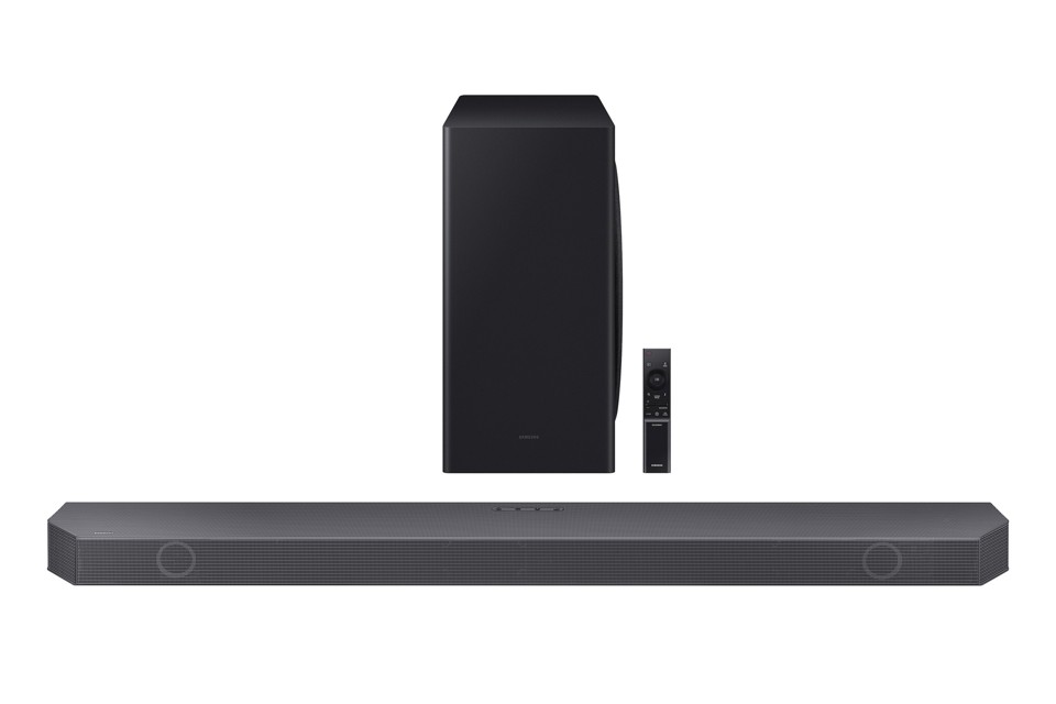 Samsung Soundbar HW-Q800B/ZF con subwoofer 5.1.2 canali 360W 2022, audio 3D wireless ottimizzato, effetto cinema surround