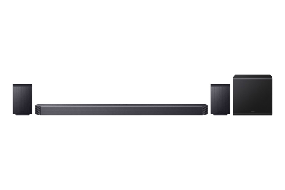 Samsung Soundbar HW-Q930H/XC, Audio 9.1.4 canali, potenza 580W, Active Voice Amplifier Pro, Bluetooth 5.3, Q-Symphony, Wireless Dolby Atmos, 2026