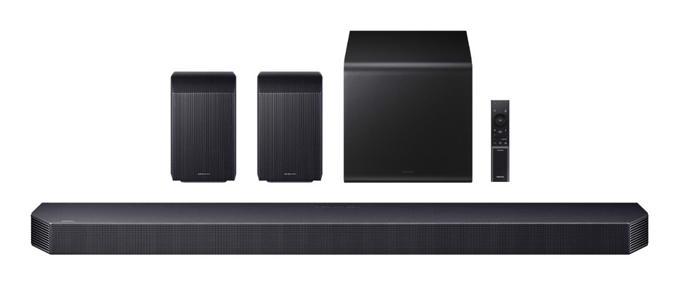 Samsung Soundbar HW-Q930H/XC, Audio 9.1.4 canali, potenza 580W, Active Voice Amplifier Pro, Bluetooth 5.3, Q-Symphony, Wireless Dolby Atmos, 2026