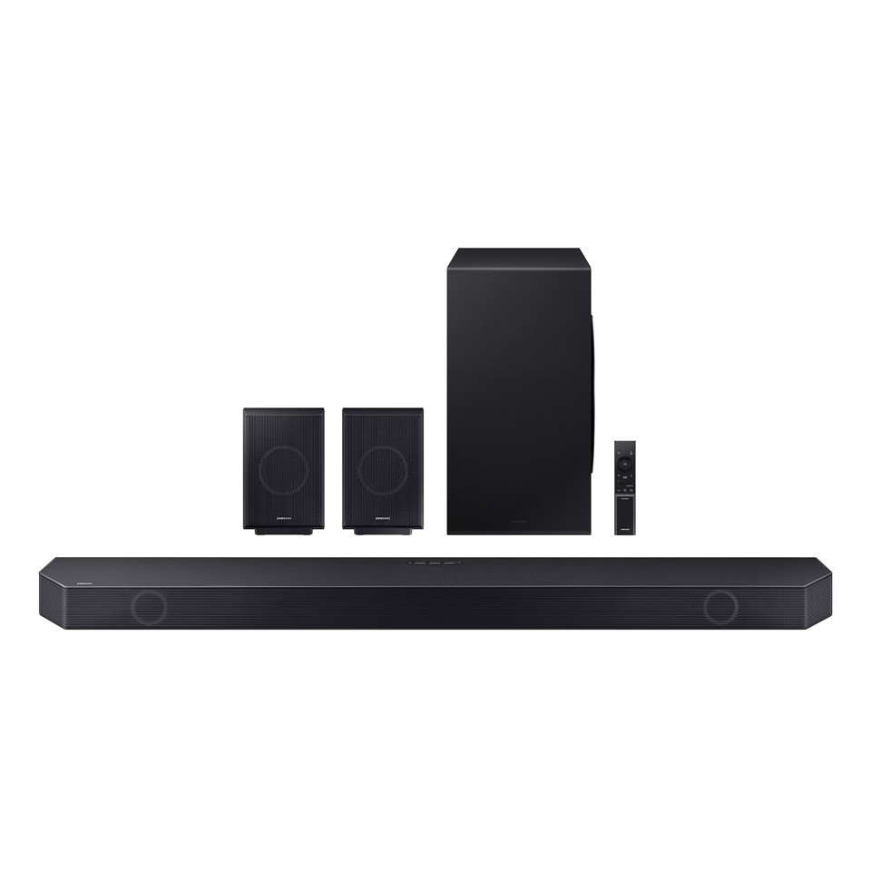 Samsung Soundbar HW-Q990C/ZF Serie Q, 22 speaker, Wireless Dolby Atmos, Audio a 11.1.4 canali, Q-Simphony, Compatibile con Alexa e Google Assistant, Black 2023
