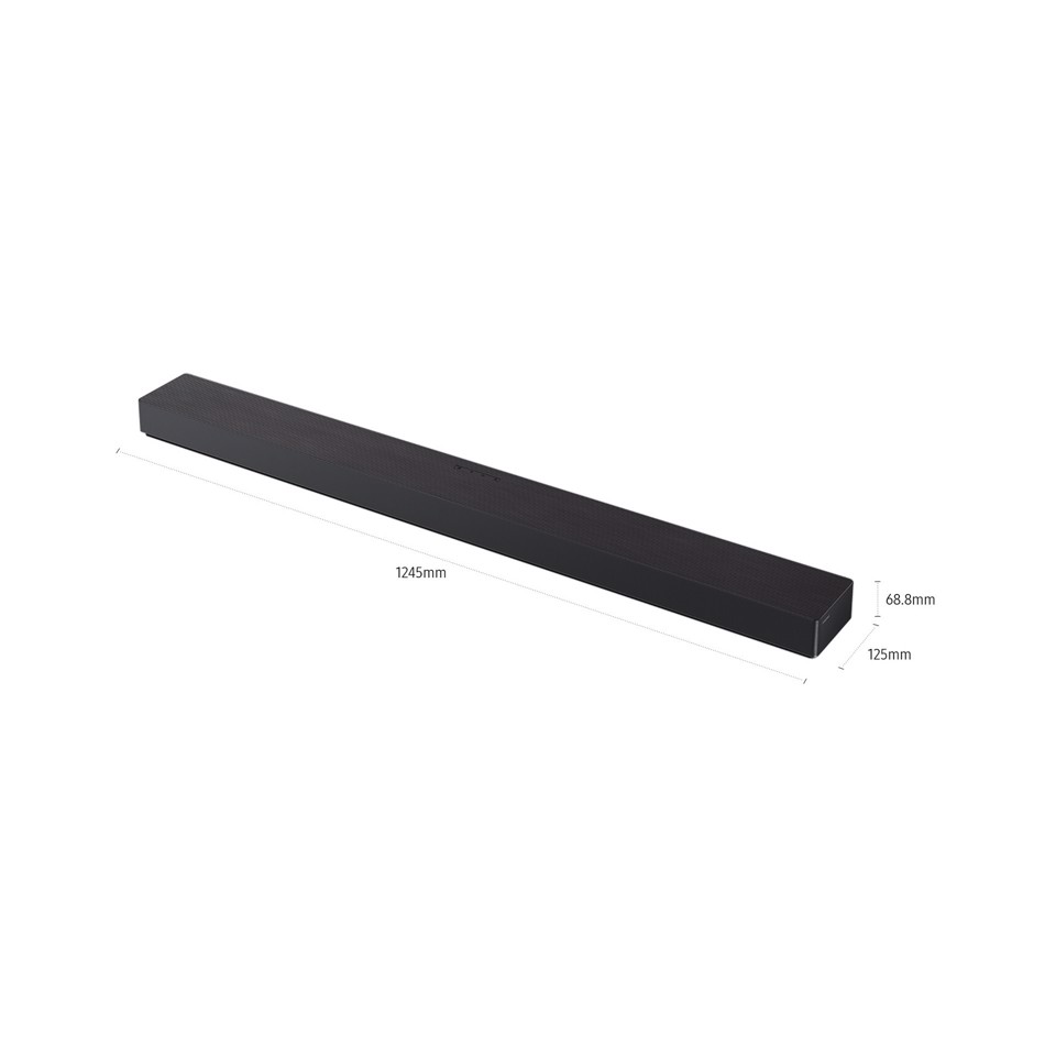 Samsung Soundbar HW-QS90H/XC, Audio 7.1.2 canali, potenza 330W, Active Voice Amplifier Pro, Bluetooth 5.3, Q-Symphony, Wireless Dolby Atmos, 2026