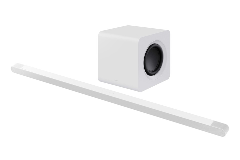 Samsung Soundbar HW-S801B/ZF con subwoofer e speaker 3.1.2 canali 330W 2022, audio 3D wireless ottimizzato, effetto cinema surround