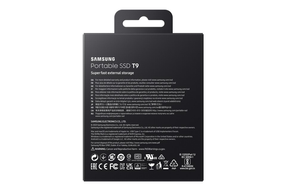 Samsung SSD Portatile T9 USB 3.2 1 TB
