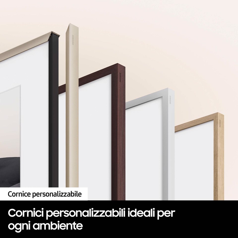 Samsung The Frame Lifestyle TV QE32LS03CBUXZT QLED Full HD, Smart TV 32" Matte Display, OTS Lite, Black 2023