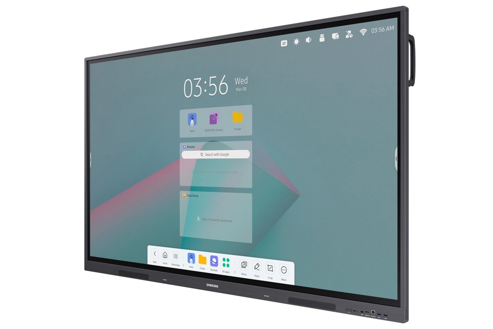 Samsung WA75C lavagna interattiva 190,5 cm (75") 3840 x 2160 Pixel Touch screen Nero