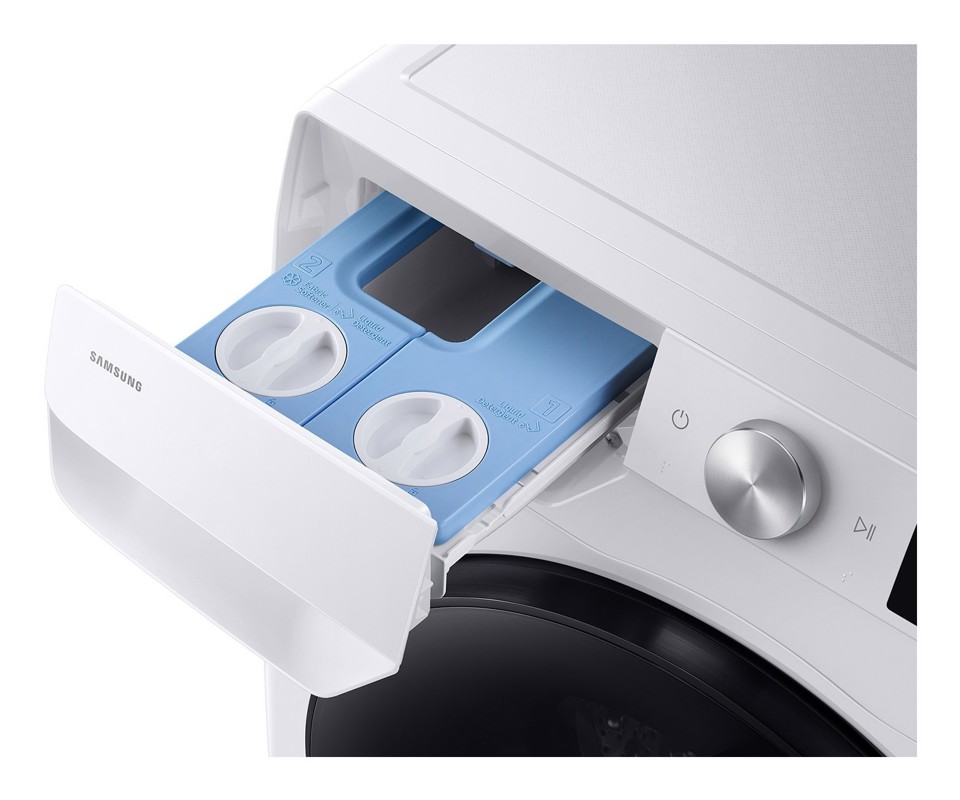 Samsung WD10HG6U94BEU3 lavasciuga Libera installazione Caricamento frontale Bianco